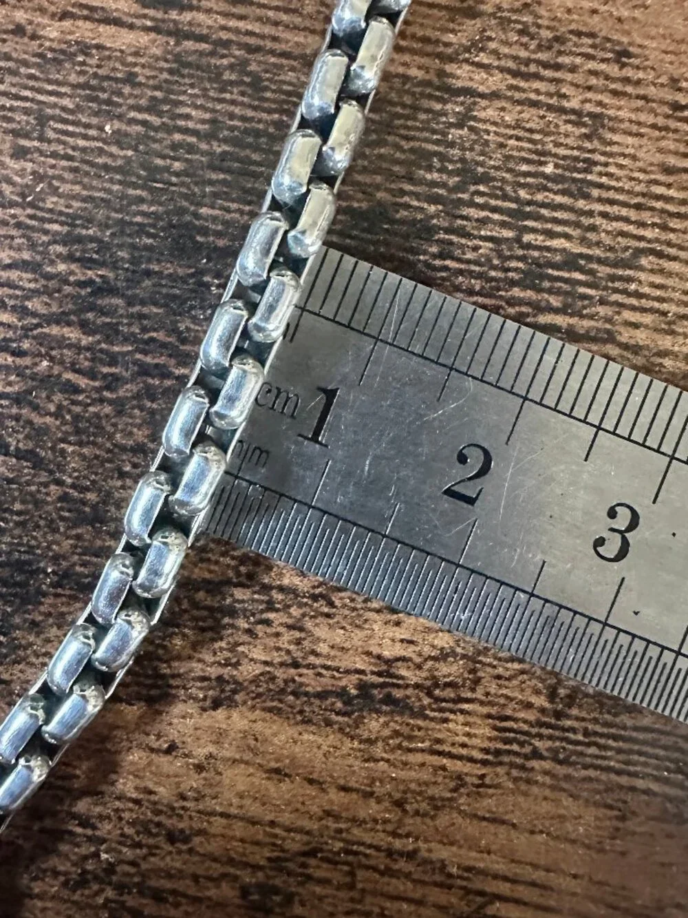 David Yurman Box Chain Necklace in Sterling Silver - 4.8mm - 26
